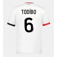 Camisa de Futebol OGC Nice Jean-Clair Todibo #6 Equipamento Secundário 2023-24 Manga Curta